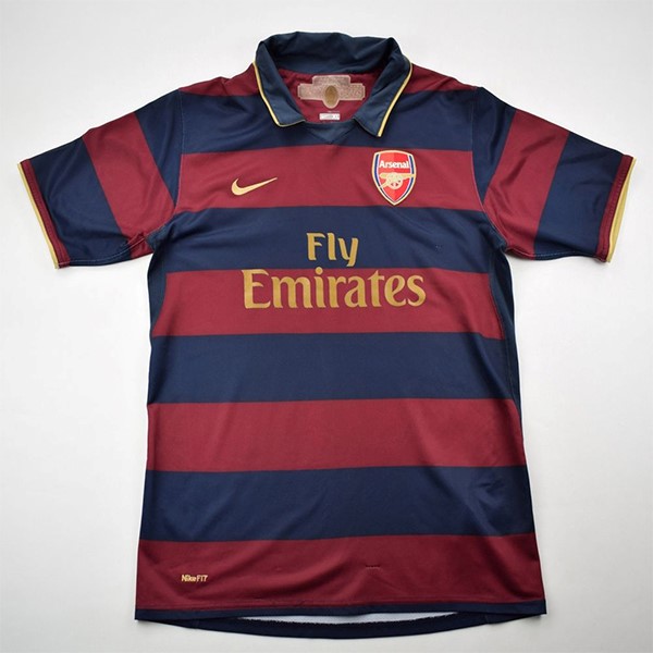 Camiseta Arsenal Primera equipación Retro 2007 2008 Rojo